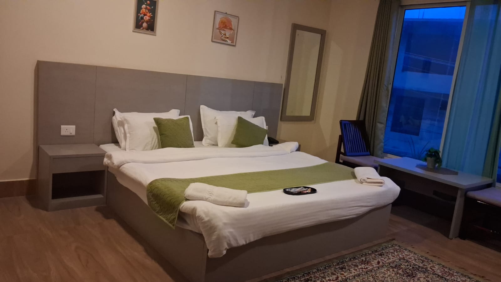 The Yak guest room